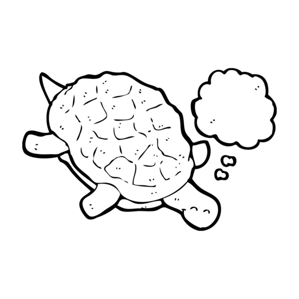 Powolny żółw — Wektor stockowy