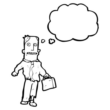 işadamı ile sökük giysi