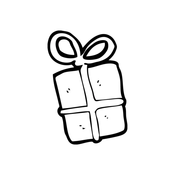 Geschenkdoos — Stockvector