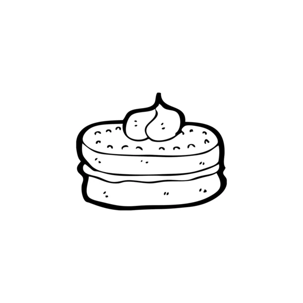 ケーキ — ストックベクタ