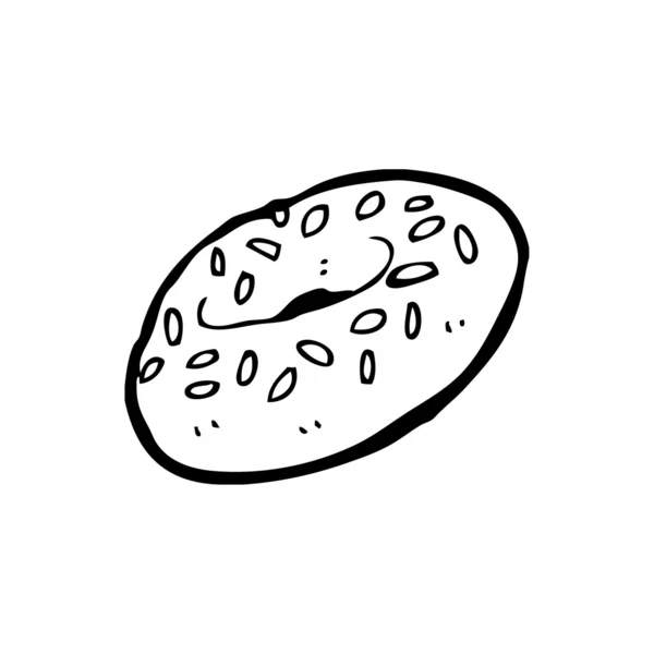 Bagel — Vector de stock