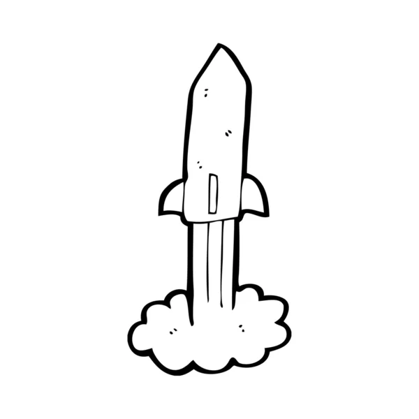 Rakete — Stockvektor