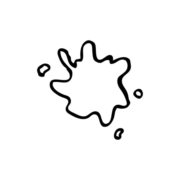 Boue splat — Image vectorielle