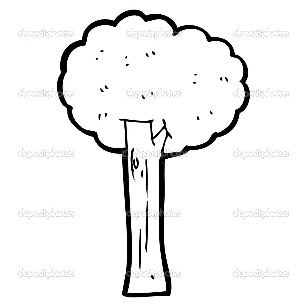 Tall Tree Vector Image By C Lineartestpilot Vector Stock