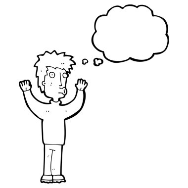 çocukla düşünce balonu