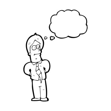 Office adamla konuşma balonu