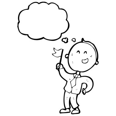 adam sallanan beyaz bayrak