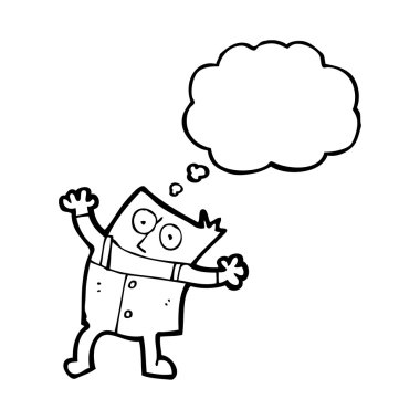 kaba pamuklu tulum içinde dans eden çocuk