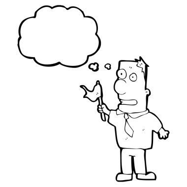 beyaz bayrak sallayarak işadamı vurguladı