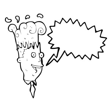 kafası patlayan ile iş adamı