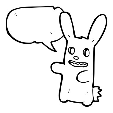 Spooky zombi tavşan