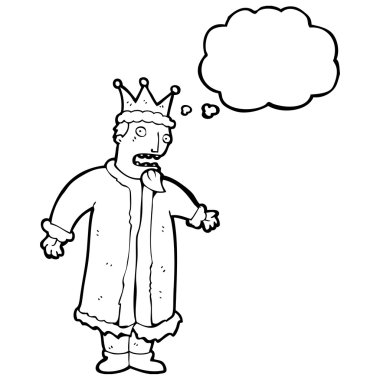 Kral ile konuşma balonu