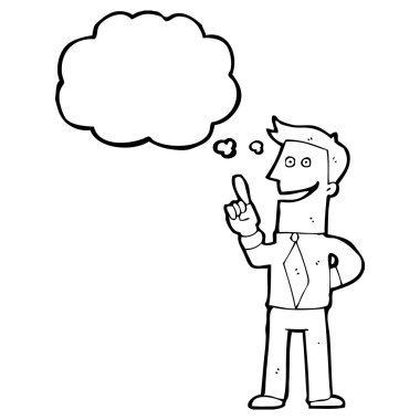 Harika bir fikri olan adam