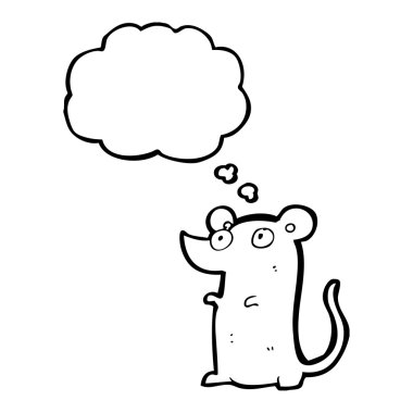 sevimli küçük bir fare