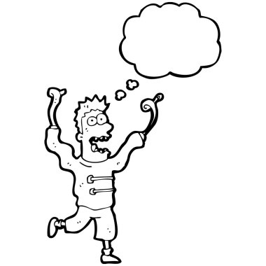 deli deli gömleği içinde