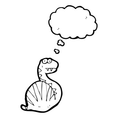 yılanla karnı şişmiş.