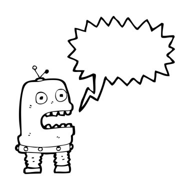 komik küçük robot