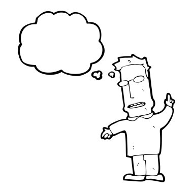 amacını açıklayan adam