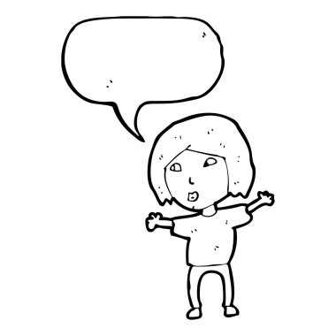 kadın bir seçim yapma