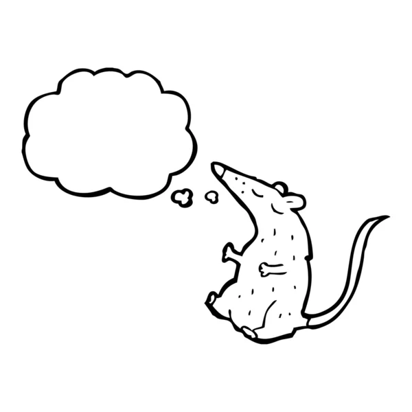 Mluvící laboratorní potkan — Stockový vektor
