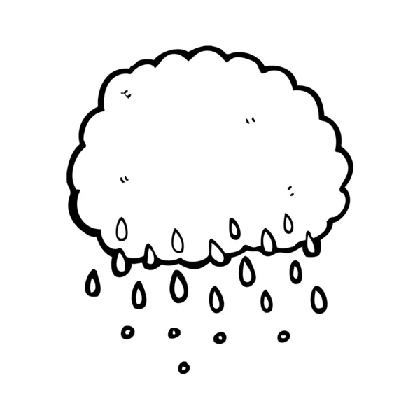 Raincloud — Image vectorielle
