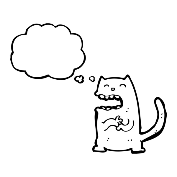 Mauvais chat riant — Image vectorielle