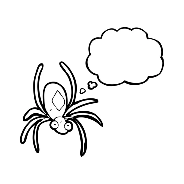 Giftige Spinne — Stockvektor