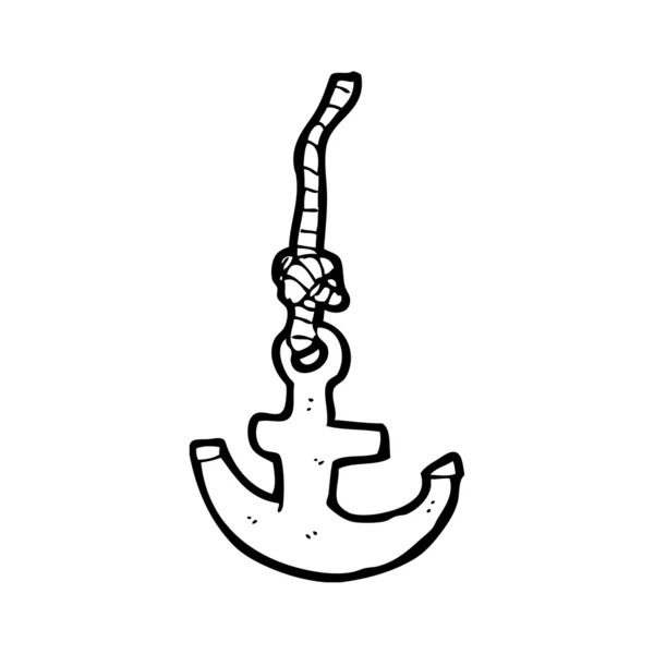 Ship's anchor — Stock Vector