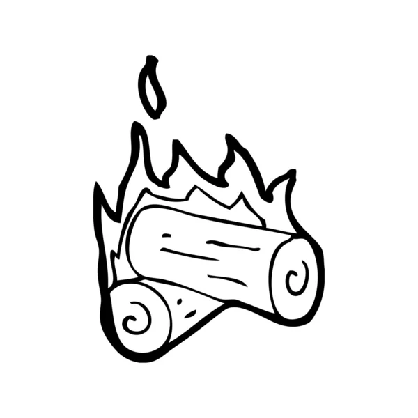 Campfire — Stock Vector