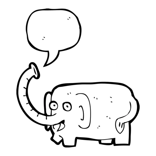 Elefánt — Stock Vector
