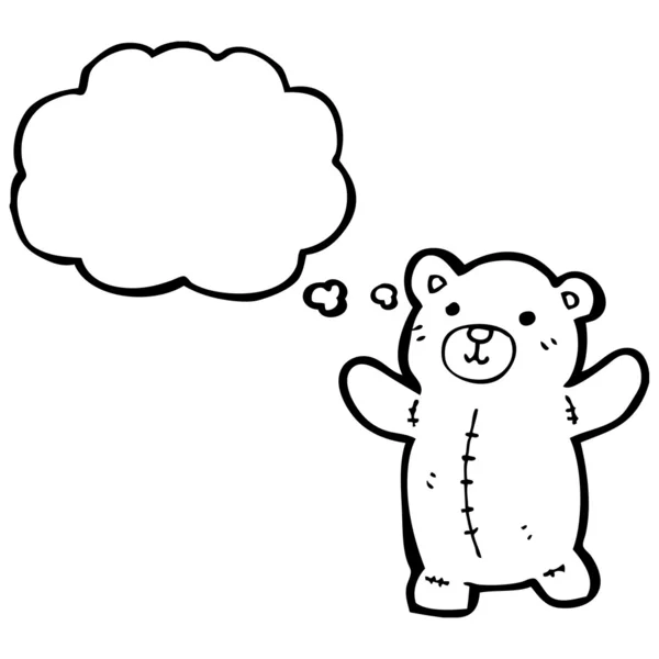 Komik kutup ayısı — Stok Vektör