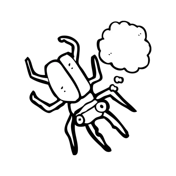 Giant bug — Stock Vector