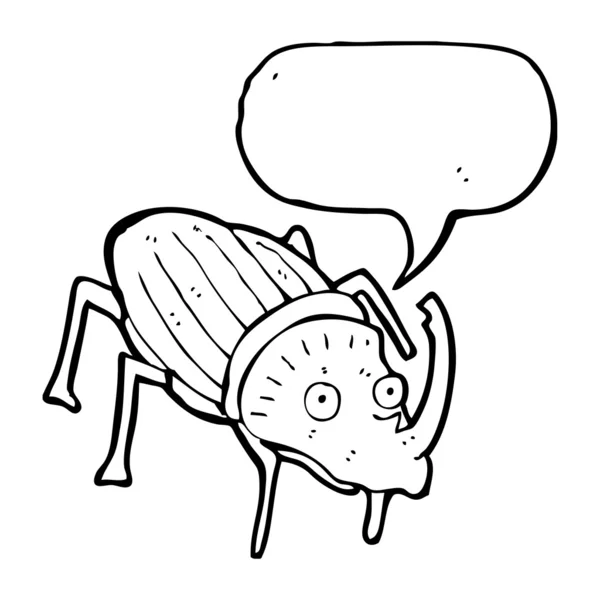 Giant beetle — Stock Vector