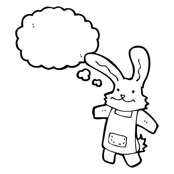 Toy rabbit — Stock Vector