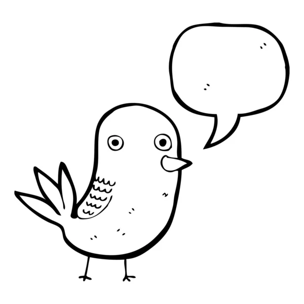 Αστεία πουλί — Διανυσματικό Αρχείο