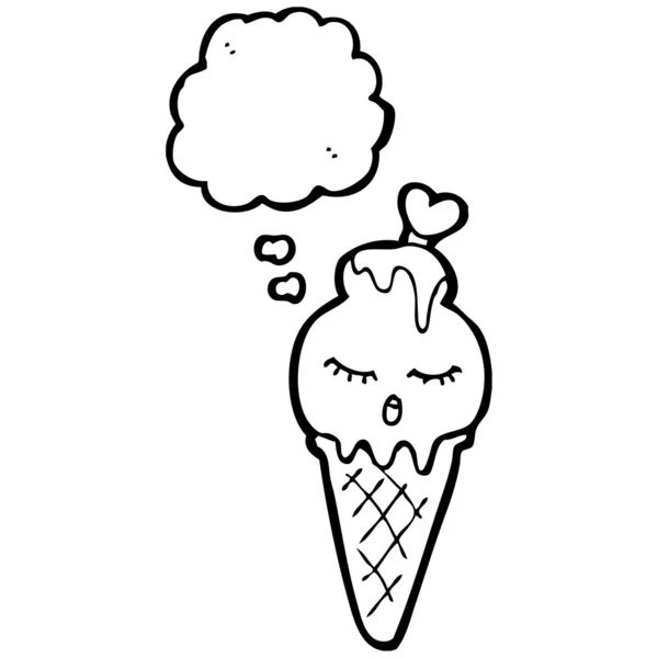 Ретро-мороженое — стоковый вектор