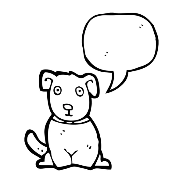 Pequeño perro — Vector de stock