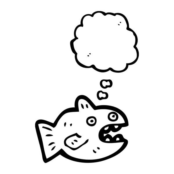 Piranha — Stockový vektor