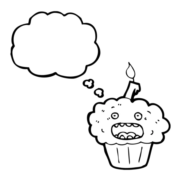 Cupcake — Stockvektor