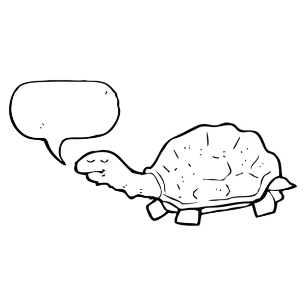 Giant tortoise — Stock Vector