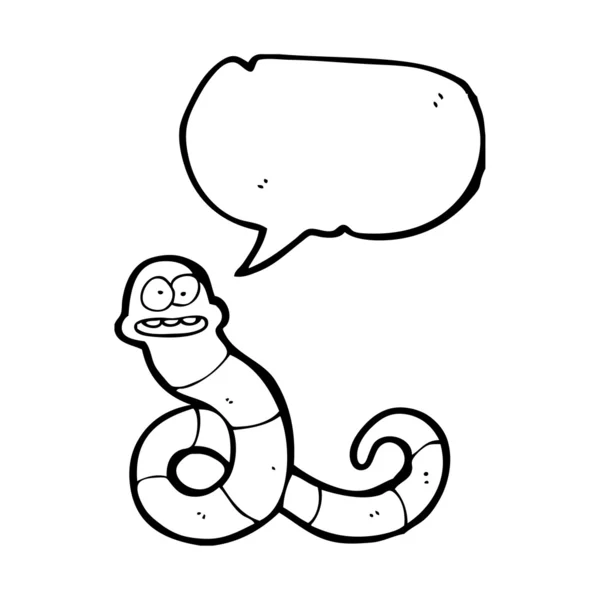 Serpente parlante — Vettoriale Stock