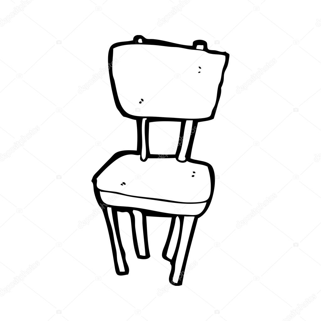 Old school chair Stock Vector Image by ©lineartestpilot #20341973