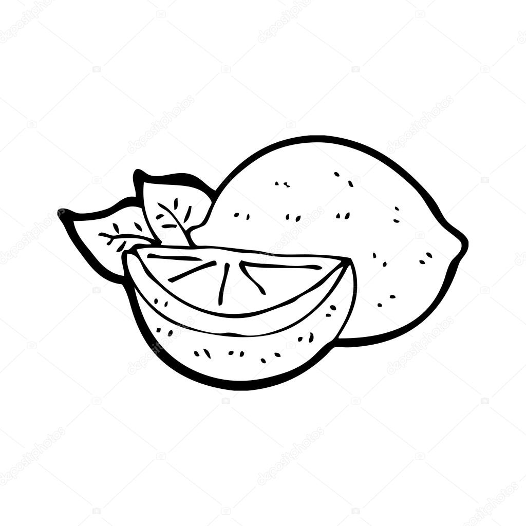 Lemon slice — Stock Vector © lineartestpilot #20343233