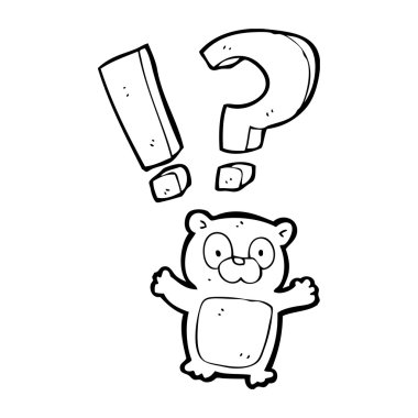 şok bir oyuncak ayı