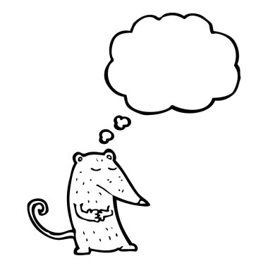 fare ile düşünce balonu