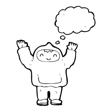 Genç Kapşonlu üst