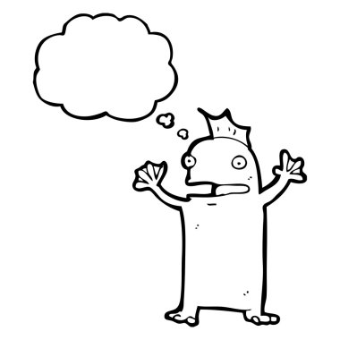 Bataklık canavarı çığlık çığlığa