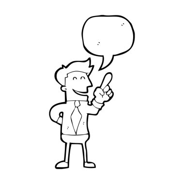 Harika bir fikri olan adam