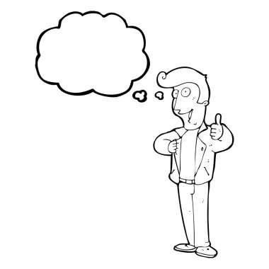 deri ceketli güzel çocuk