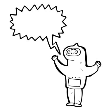 çocuğun kollarını sallayarak kapüşonlu sweatshirt